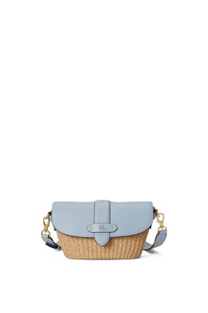 Lynden-Shoulder Bag-Small-Wvn Straw/Ntrl Smth LAUREN RALPH LAUREN | Tracolla | 431P10158003